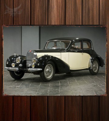 Металлическая табличка Bugatti Type 57C Berline